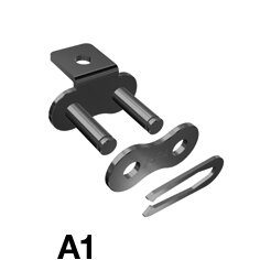 Gerade Verschlussglieder für Rollenketten DIN 8187 - mit Winkellaschen Typ A1-01 | © Gerade Verschlussglieder für Rollenketten DIN 8187 - mit Winkellaschen Typ A1-01