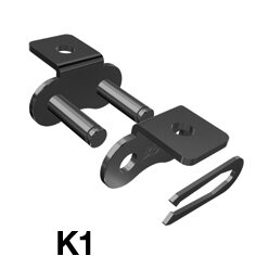 Gerade Verschlussglieder für Rollenketten DIN 8187 - mit Winkellaschen Typ K1-01 | © Gerade Verschlussglieder für Rollenketten DIN 8187 - mit Winkellaschen Typ K1-01
