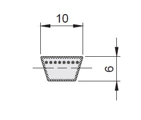 Klassische Keilriemen CONTI® V DIN 2215 Profil Z | © Klassische Keilriemen CONTI® V DIN 2215 Profil Z