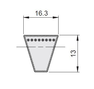 Schmalkeilriemen CONTI® V DIN 7753 - Profil SPB | © Schmalkeilriemen CONTI® V DIN 7753 - Profil SPB