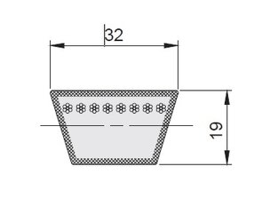 Klassische Keilriemen CONTI® V DIN 2215 Profil D | © Klassische Keilriemen CONTI® V DIN 2215 Profil D