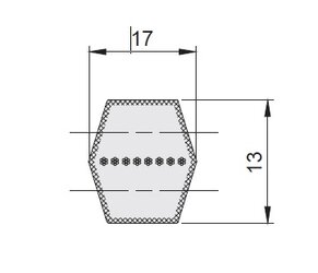 Klassische Doppelkeilriemen CONTI® V "DUAL" - Profil BB | © Klassische Doppelkeilriemen CONTI® V "DUAL" - Profil BB