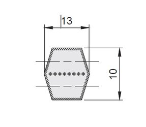 Klassische Doppelkeilriemen CONTI® V "DUAL" - Profil AA | © Klassische Doppelkeilriemen CONTI® V "DUAL" - Profil AA