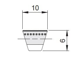 Klassische Keilriemen CONTI® V FO – Flankenoffen - Profil ZX | © Klassische Keilriemen CONTI® V FO – Flankenoffen - Profil ZX