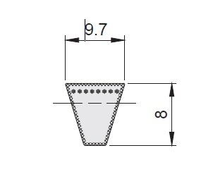 Schmalkeilriemen CONTI® V DIN 7753 - Profil SPZ | © Schmalkeilriemen CONTI® V DIN 7753 - Profil SPZ